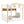Full Over Full Bunk Bed With Storage Shelves And Trundle - White / Natural