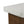 Mgo Square Side Table With Faux Stone Top And Wood Frame - Antique White / Natural Wood