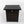 Square Fire Pit Table - Black Brown