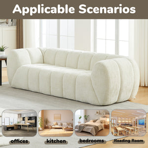 Chenille Pure Foam Sofa