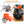 4000W Portable Camping Stove Foldable Powerful Gas Stove Backpacking Burner Collapsible Piezo Ignition with Carrying Case for Outdoor Hiking Cooking
