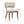 Classic Dining Chair With Curved Back (Set of 2) - Beige / Light Natural