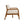 2-Pieces Outdoor Sofa Set with Cushions Teak Acacia Wood