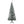 6' Slim Artificial Christmas Tree with Snow-Flocked Finish - White
