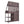 Potting Bench With 5 Drawer Storage And Slatted Back Panel, Garden Workstation - Brown