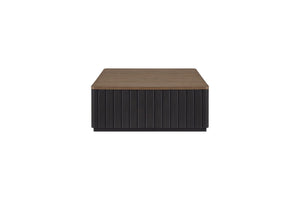 Channel - Cocktail Table With Casters - Black