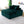 Comfort Bearing Sofa With 2 Pillows And 1 Backrest - Green
