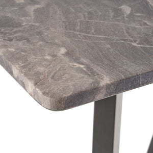 Modern Bar Height Dining Table, Rubberwood Legs and Laminate Table Top