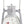 Christmas Plastic / Resin Lantern With Snowman & Tree LED / Water Spinning / 6 Hours Timer, 3*AA Batteries Required - White / Multi