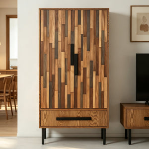 60" Tall Storage Cabinet with Drawer