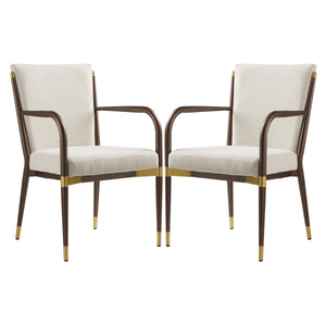 Modern Dining Arm Chair - Set of 2