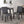 Contemporary Dining Chair With Upholstered Seating and Tapered Legs