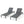 Outdoor Patio Chaise Lounge with 5 Reclining Positions