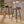 Outdoor Bar Stool With Low Backrests And Wood Seats (Set of 2)