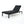 Modern Chaise Lounge With Water Resistant Fabric Cushions