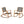 Go 2 Pieces Patio Rocking Chair Set