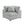Jenny - Corner Accent Chair - Gray