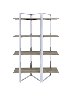 Libby Rectangular Etagere Bookshelf