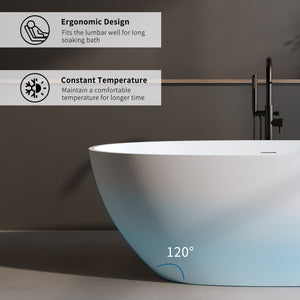 59'' Solid Surface Matte Tub