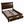 3 Piece Bedroom Set, Bed With 2 Nightstands