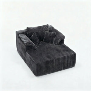 Chaise Lounge Chair, Deep Seat Sleeper Couch For Living Room