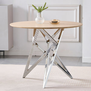 37-Inch Round Dining Table