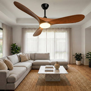 Ceiling Fans with Lights and Remote Control, 52 Inch