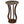 Round Accent Table - Brown