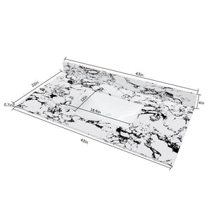 43"x22" Bathroom Vanity Top with Undermount Ceramic Sink and Backsplash