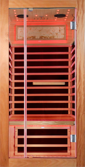 Single-person sauna room