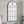 34x65.5' Arched Full-Length Mirror with Black and Gold Windowpane Design