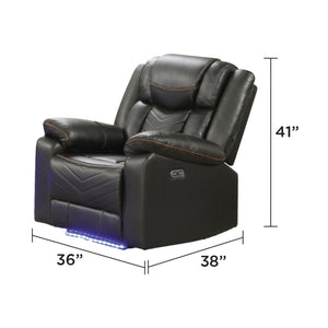 Challenger LED Power Recliner Set