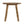 Round Dining Table, Solid Wood - Natural Wood / Brown