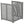 3 Panel Outdoor Wooden Air Conditioner Fence