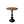 Round End Table With Pedestal Base - Natural Wood