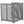 3 Panel Outdoor Wooden Air Conditioner Fence