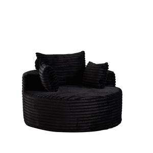 Modern Single Sofa With Backrest Pillow For Living Room