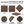 Plastic Interlocking Deck Tiles, 44 Pack 12