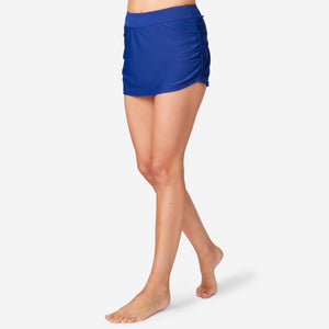 Women's Side Shirred Swim Skirt