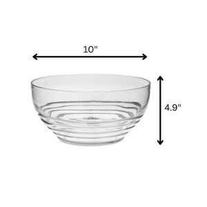 Swirl Acrylic Serving Bowls, Unbreakable