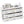 9 Drawer White Metal Dresser with Quiet-Glide Rails