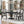 5 Piece Dining Set Extendable Round Table And 4 Chairs - Black / Oak