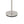 Jessa - Torchiere Floor Lamp With Soft Glass Shade - Silver
