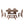 Topmax 6-Piece Wood Counter Height Dining Table Set with Storage Shelf