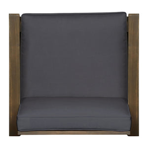 Perla Contemporary Club Chair with Water Resistant Cushion