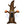 5FT Inflatable Halloween Ghost Tree with LED Lights - Brown
