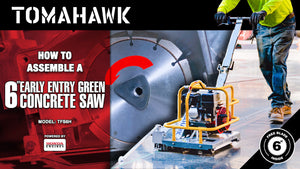 6" XP Red Series Diamond Premium Hard Concrete Saw Blade – 3 Pack