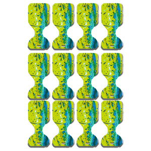 Vos Water Saddle Pool Floating Seat for Adults & Kids, Graphic Print (12 Pack)