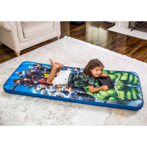Living iQ Jr Twin Travel Size Kids Blow Up Air Bed Mattress