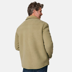 Men's Sueded Tundra Fleece Shirt Jacket